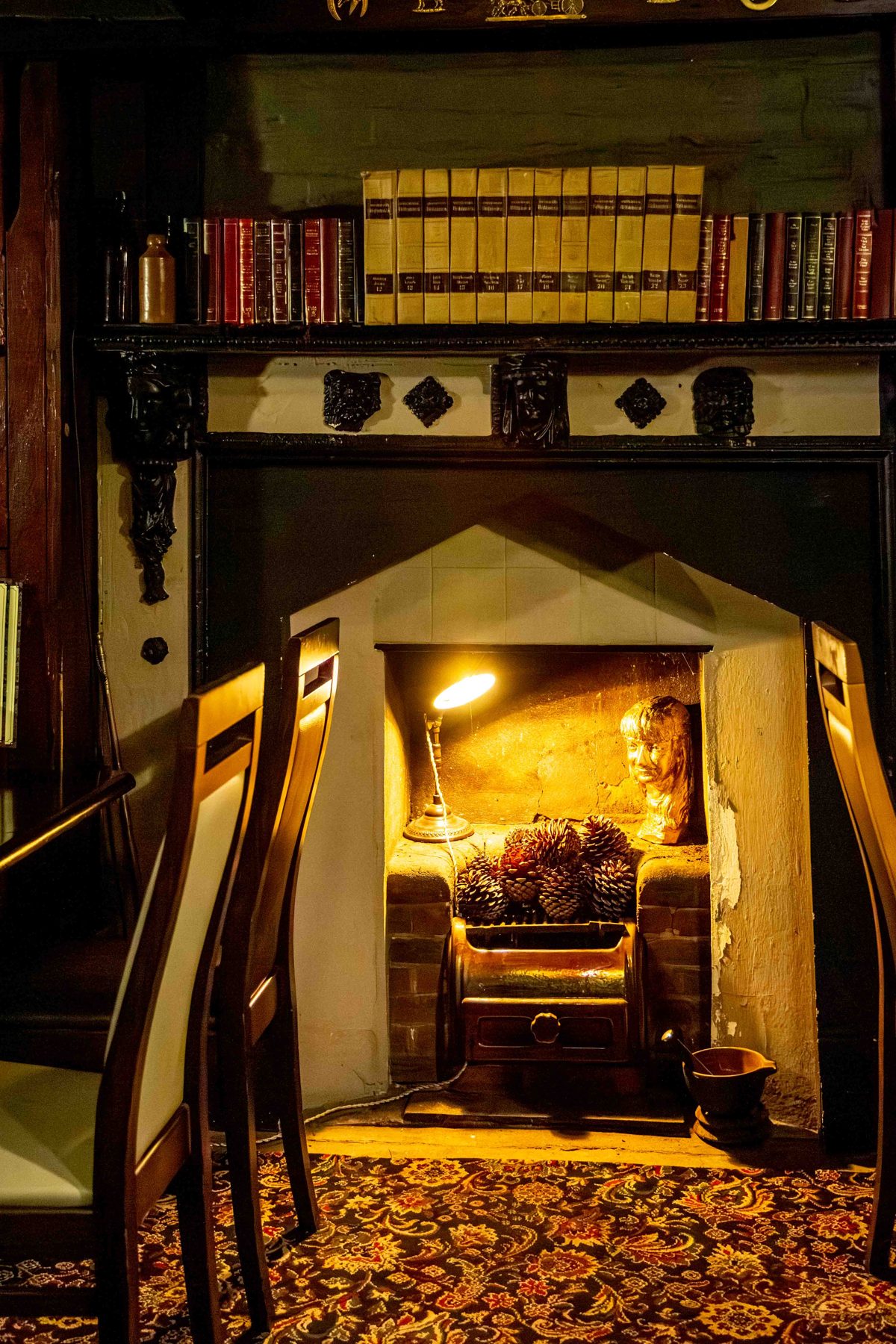 At the bar — The Wheatsheaf